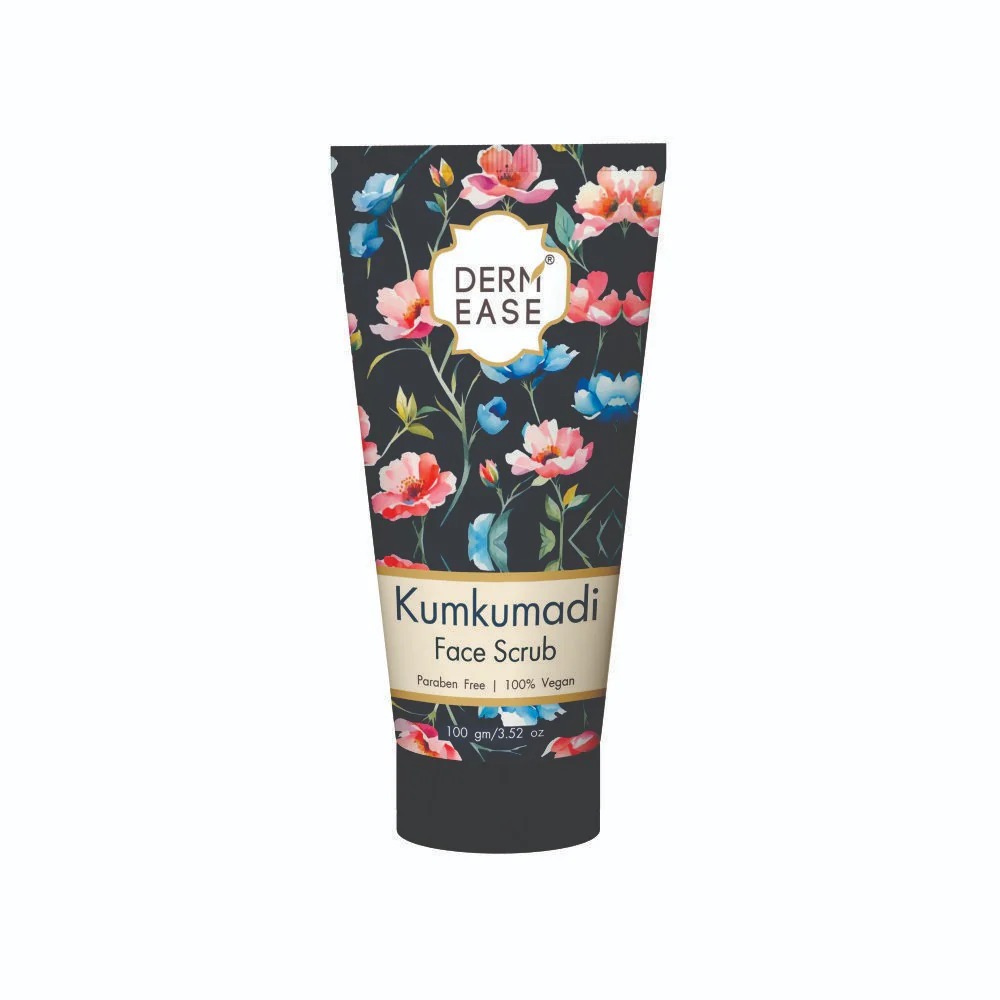 DERM EASE KUMKUMADI FACE SCRUB